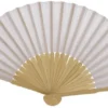 Viuhka , shine white, 21 cm, bambu