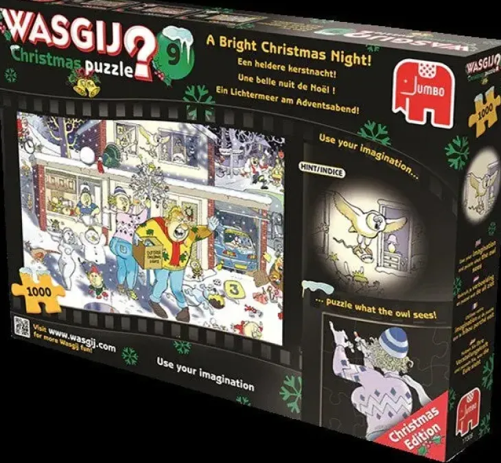 Wasgij a bright christmas night 1000 p