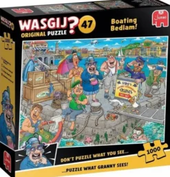 Wasgij boating bedlam! 1000 palaa