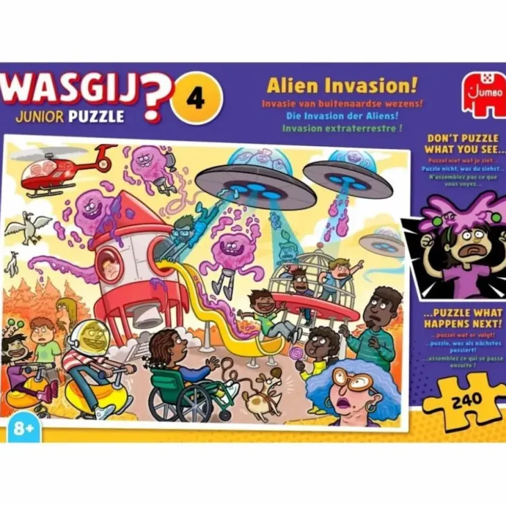 Wasgij junior 4 alien invasion! 240 p