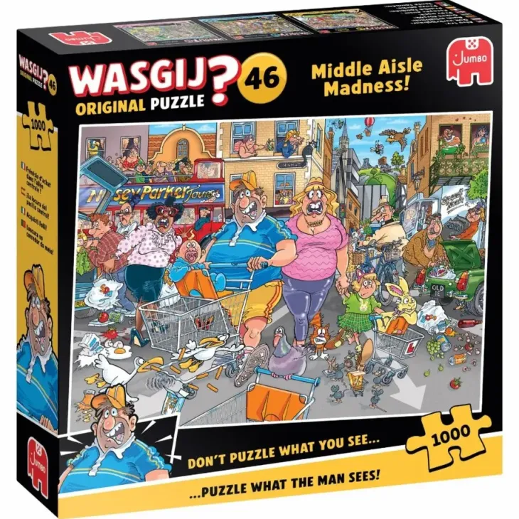 Wasgij retro middle aisle madness 1000 p