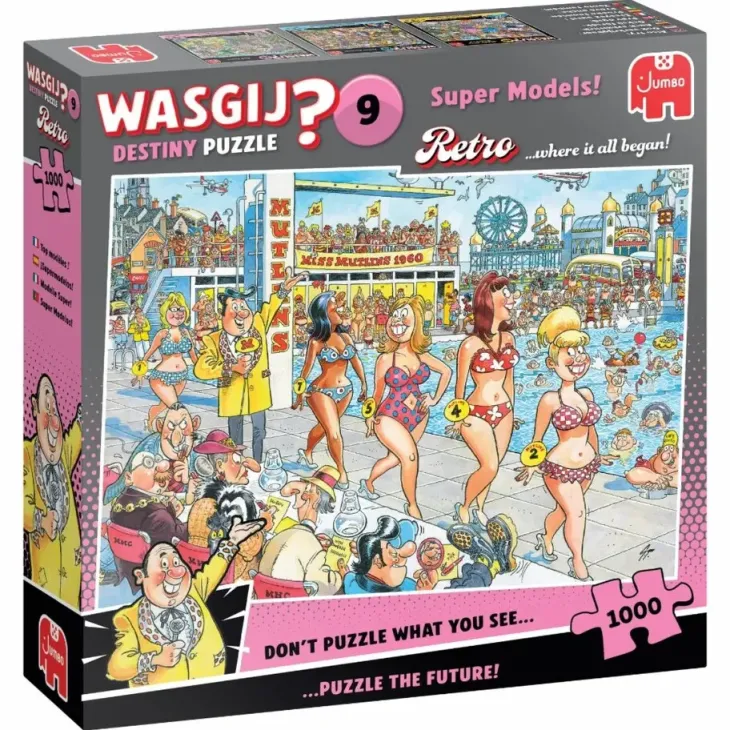 Wasgij retro super models 1000 p