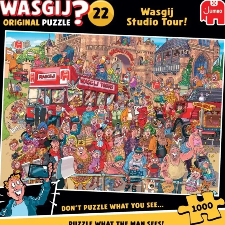 Wasgij wasgij studio tour 1000 p