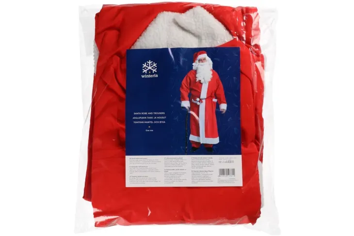 Winteria joulupukintakki ja housut