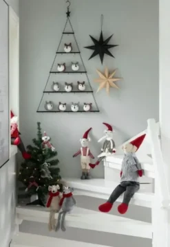 Winteria metallikuusi riippuva musta