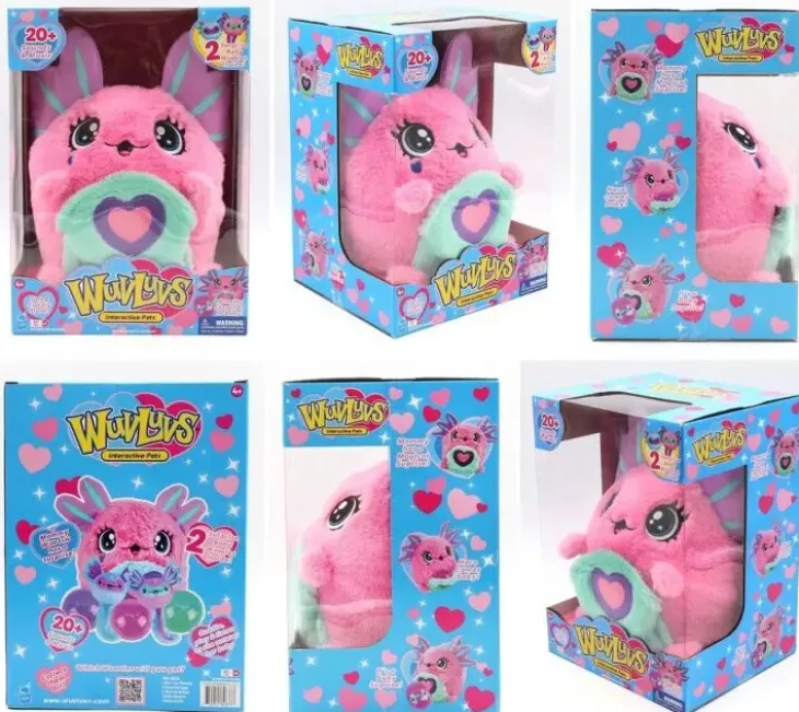 Wuvluvs axolotli äiti ja kaksi vauvaa