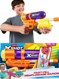 Xshot fast fill retro blaster oranssi