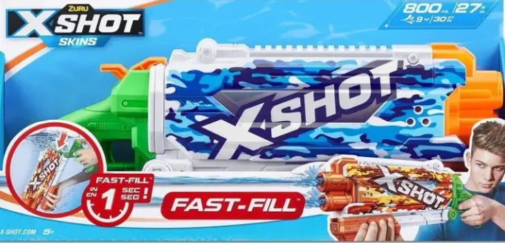Xshot fast fill skins pump action sinine