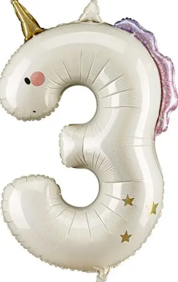 Yksisarvis foliopallo numero 3 93cm