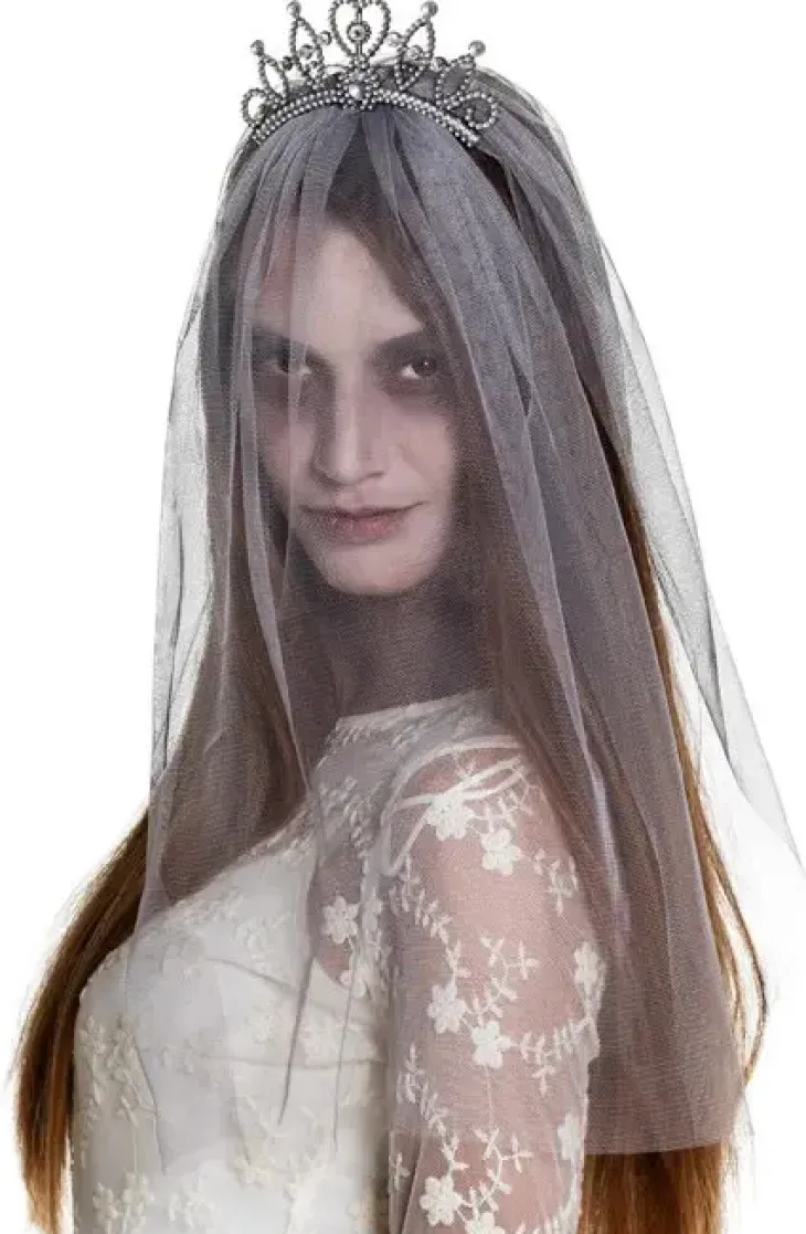 Zombiprinsessa hiuskoriste hunnulla